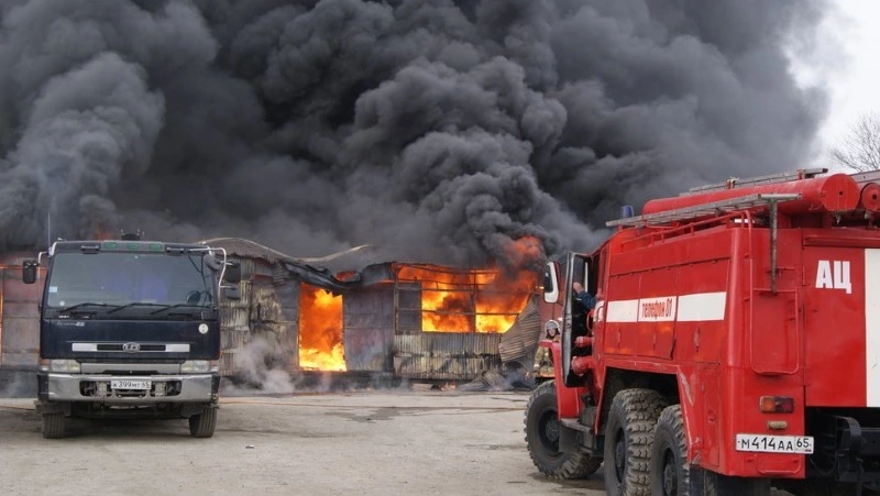 Шестьдесят кур и дом сгорели при пожаре в селе Быков