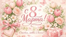 Международный женский день 2026: стихи и поздравления к 8 Марта 