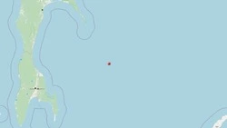 Землетрясение магнитудой 4,1 зарегистрировали вблизи Корсаковского района