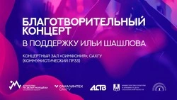На Сахалине 20 апреля состоится благотворительный концерт в помощь Илье Шашлову 