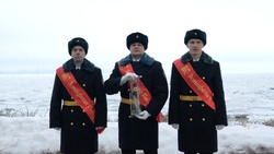 Сахалин передал Приморью символ «Эстафеты Победы»