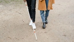 Слепым жителям Дальнего не хватает условий для безопасной жизни