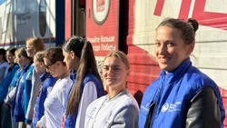 «Поезд Победы» принял первых посетителей на вокзале Южно-Сахалинска