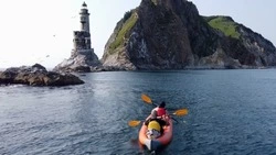 Путешествие на маяк Анива на байдарках с ночевкой. Уникальный маршрут на Сахалине!