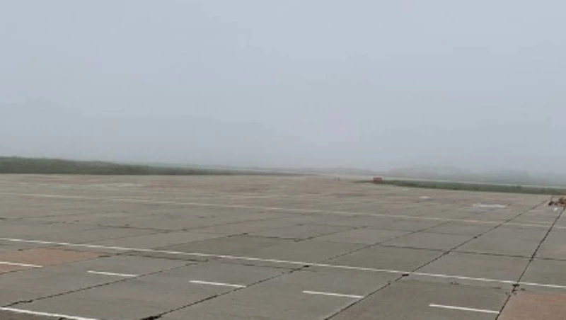 «Текстуры не прогрузились»: в аэропорту на Курилах исчезло небо 