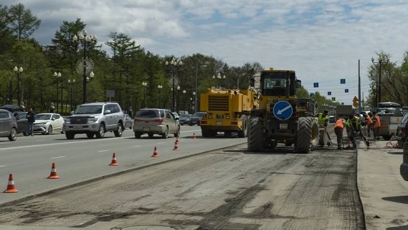 Более 100 км дорог отремонтировали на Сахалине в 2022 году