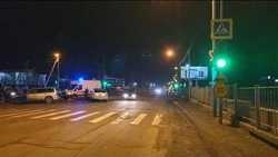 Водители получили травмы из-за встречного ДТП на перекрестке Южно-Сахалинска