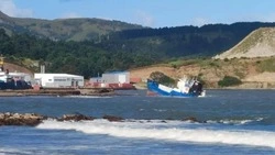 После урагана на Шикотане пошло ко дну судно рыбокомбината «Островной»