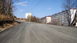 Более 5000 метров дорог отремонтировано в Корсакове за месяц