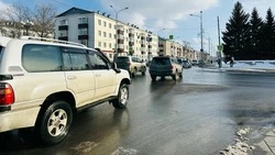 Новая схема движения на одном из перекрестков Южно-Сахалинска заработала 4 апреля