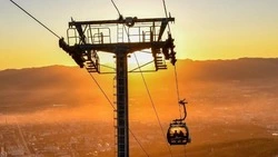 Фотографии Южно-Сахалинска на закате сделали ко Дню города