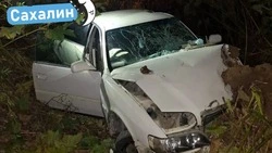 Водитель Toyota Chaser устроил ДТП с двумя пострадавшими в Анивском районе 