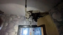 Крупный пожар в Северо-Курильске тушили восемь сотрудников МЧС