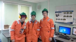Будущие сахалинские нефтяники побывали на Чайво
