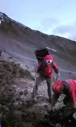 На Камчатке трое туристов сорвались при восхождении на Вилючинский вулкан