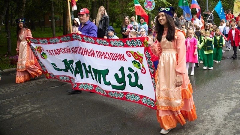 Чак-чак, буузы и Курэш: на Сахалине прошёл детский Сабантуй