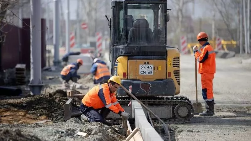 В Южно-Сахалинске до конца года появится более 30 километров тротуара