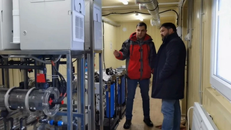 Системы водоподготовки и водоочистки модернизировали в Углегорском районе