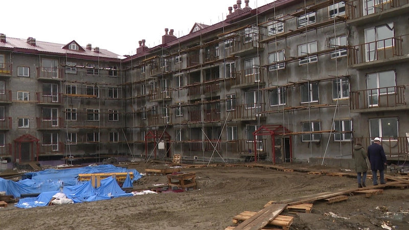 В сахалинской Правде достраивают дом для 87 семей