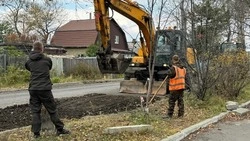 На улице Сахалинской в Поронайске обновят дорожное покрытие