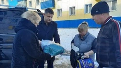 Предприниматели из Шахтерска оказали помощь семье погорельцев 