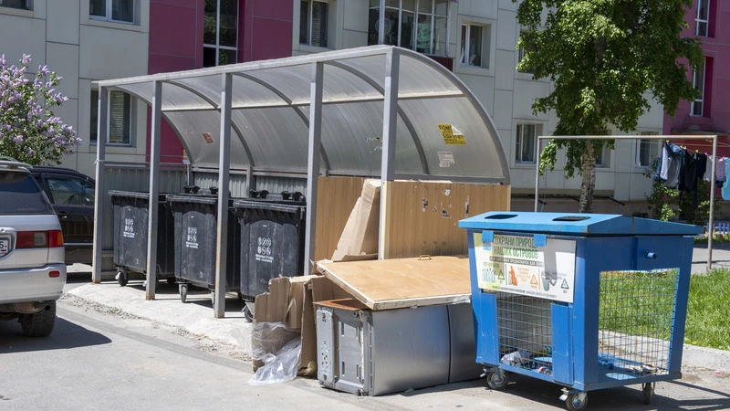 Эксперимент по сортировке мусора стартовал в Южно-Сахалинске. Инфографика