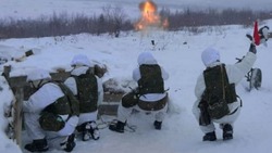 Минометчики ВВО на Сахалине отработали высокоточную стрельбу по условному противнику