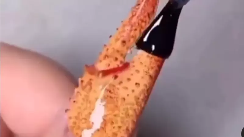 Крабовые клешни стали новым трендом в маникюре сахалинских модниц. ВИДЕО