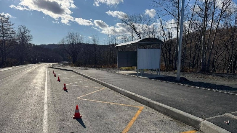 На Сахалине поставят 13 автобусных остановок в ходе капитального ремонта трасс