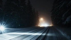 Дорогу между Чеховым и Томари полностью закрыли из-за метели