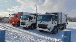 Шесть новых мусоровозов вышли на улицы Сахалина