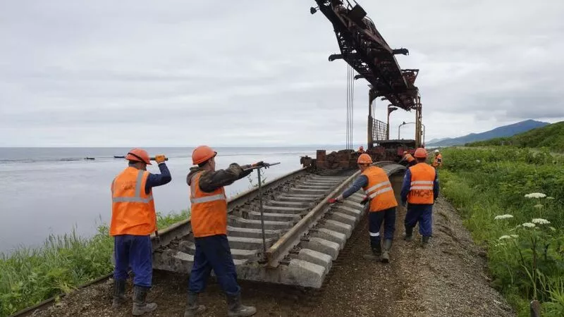 Между Холмским и Невельским районом не осталось узкой железнодорожной колеи