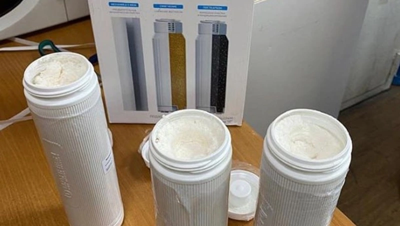 Полицейские задержали сахалинца с набитыми мефедроном тремя фильтрами для воды