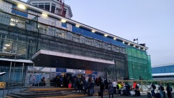 Утренние рейсы задерживают в аэропорту Южно-Сахалинска