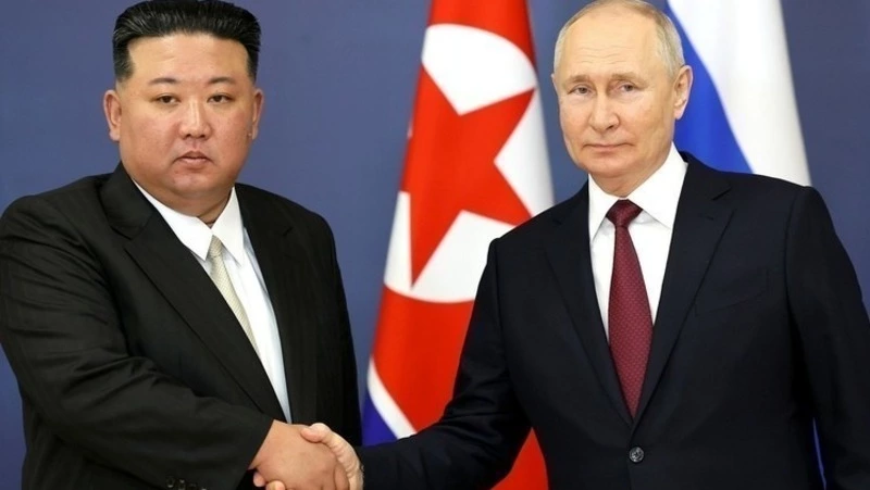 Владимир Путин подарил Ким Чен Ыну российский автомобиль