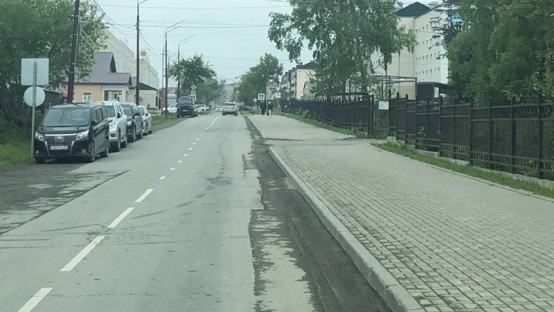 Сахдормониторинг проверил содержание улично-дорожной сети в Долинске и Южно-Сахалинске 