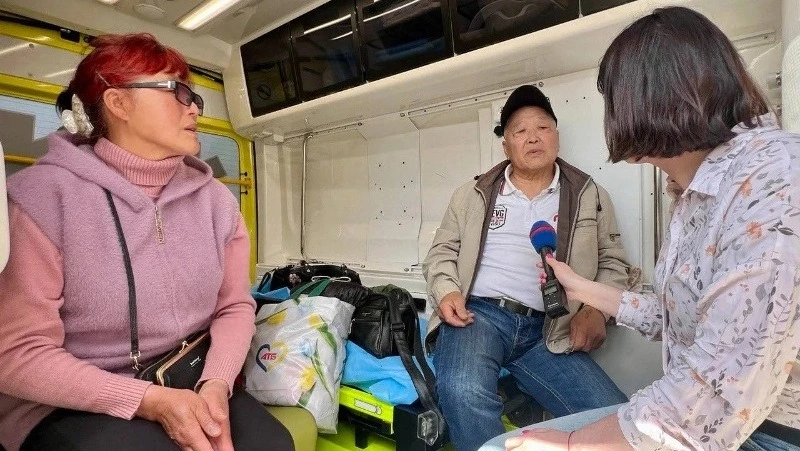 Яна Лантратова помогла корейской паре вернуться на Сахалин из Украины