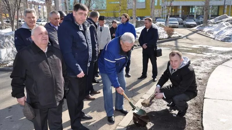 В Нижнем Новгороде закопали капсулу с сахалинской землей