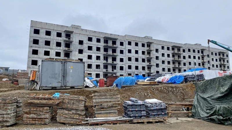 План по жилым стройкам в Южно-Сахалинске перевыполнили