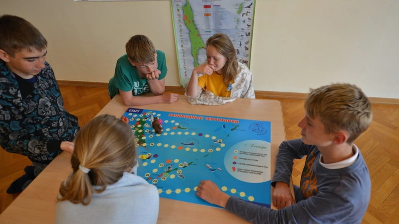 «Бумеранг» подготовил настольную игру «Заповедные территории»