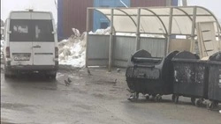 Талые воды отвели от мусорных контейнеров в Южно-Сахалинске благодаря «Губернаторскому контролю»