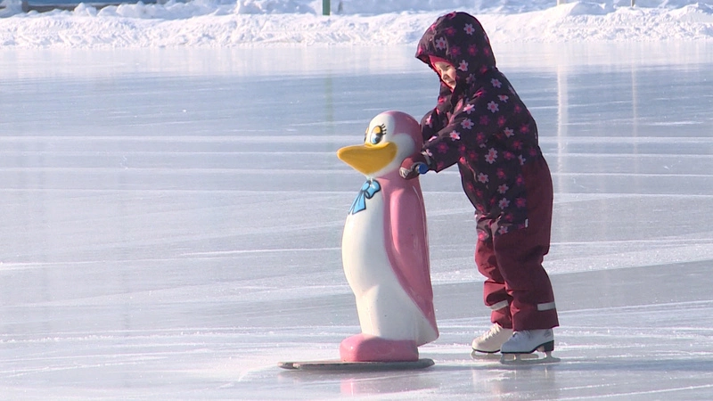 В парке Южно-Сахалинска открылся каток на 1200 человек