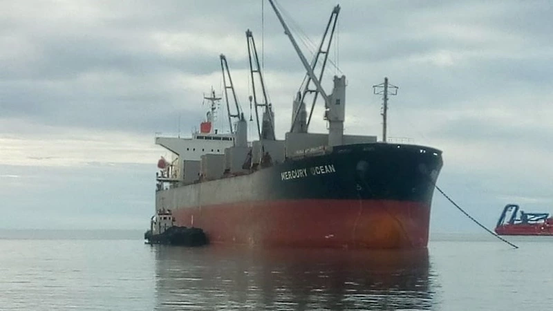 В углегорском порту из-за аварии произошла утечка мазута. Правительство взяло ситуацию на контроль