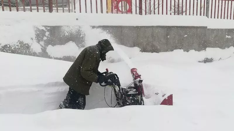 Метель на Сахалине три дня не пускала самолеты в Оху