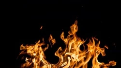 Горящая дача едва не стала причиной лесного пожара в Корсаковском районе