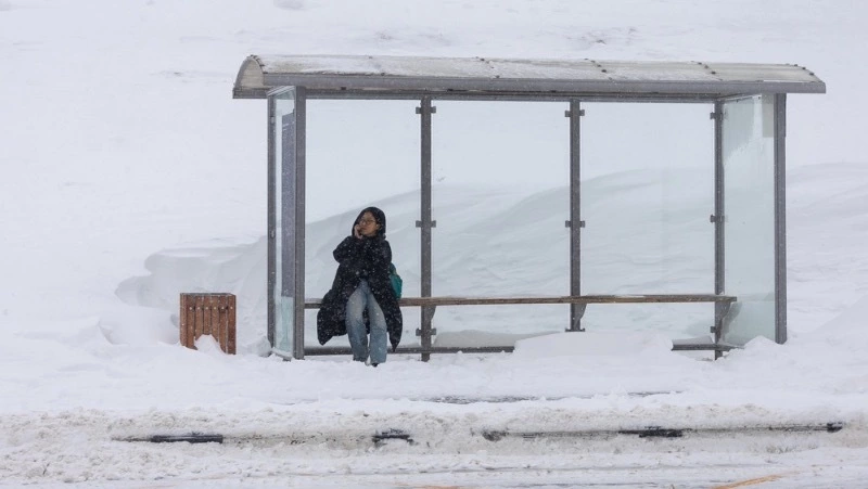 Автобус № 250 в Южно-Сахалинске не будет временно ходить из-за метели 
