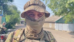 Военный передал привет из зоны СВО всему Южно-Сахалинску