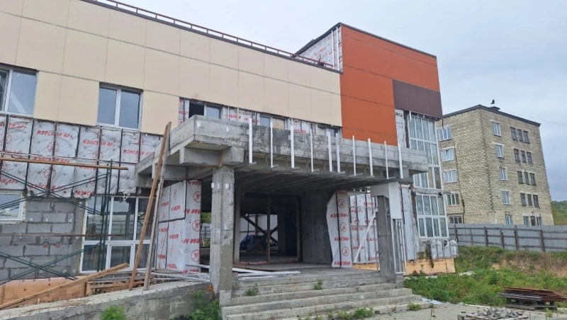 Самый большой спорткомплекс в Александровске-Сахалинском сдадут в 2024 году