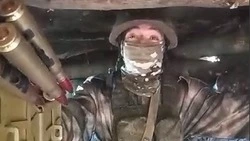 Участник СВО прямо из окопа передал привет родным и близким на Сахалине 