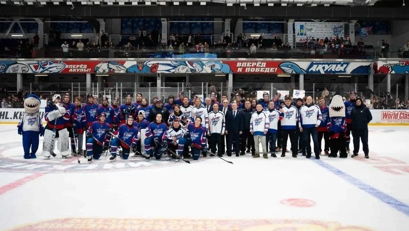 «Сахалинские Акулы» уступили «Амурским Тиграм» в последнем домашнем матче сезона 